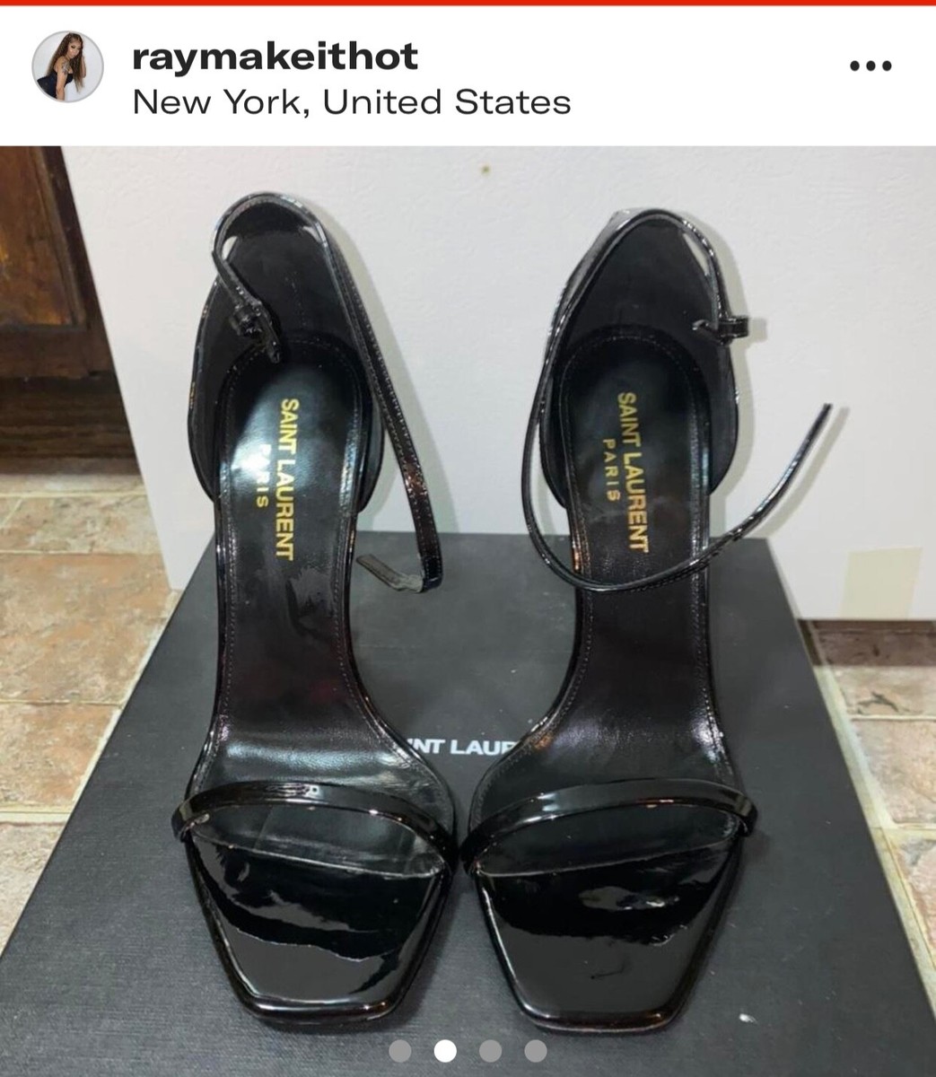 saint laurent Opyum sandals | eBay