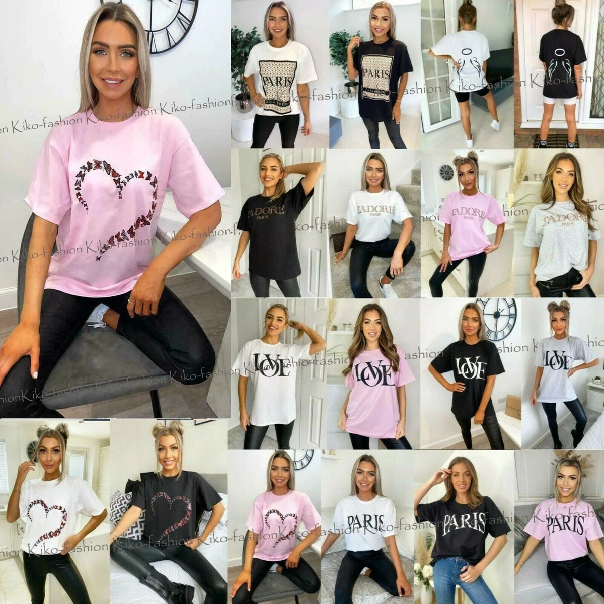 ladies baggy t shirts