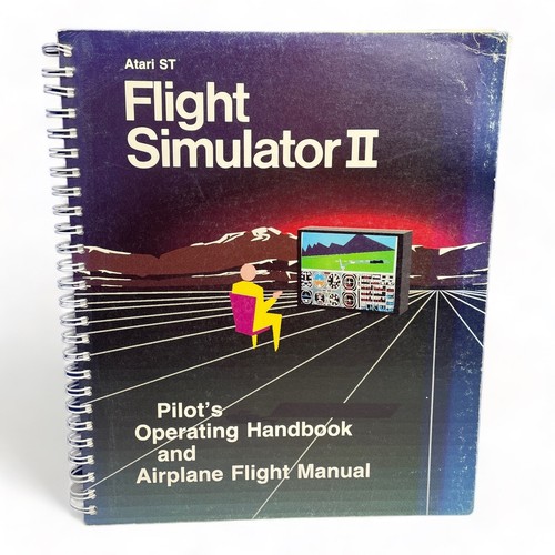 Atari ST Flight Simulator II Operating Handbook/Flight Manual Book Only PB - 第 1/11 張圖片