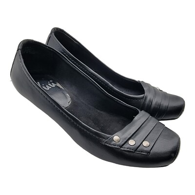 靴 yuuu Yuu Shoes Women's Size 6 Medium Slip-on Dress 1-1/2
