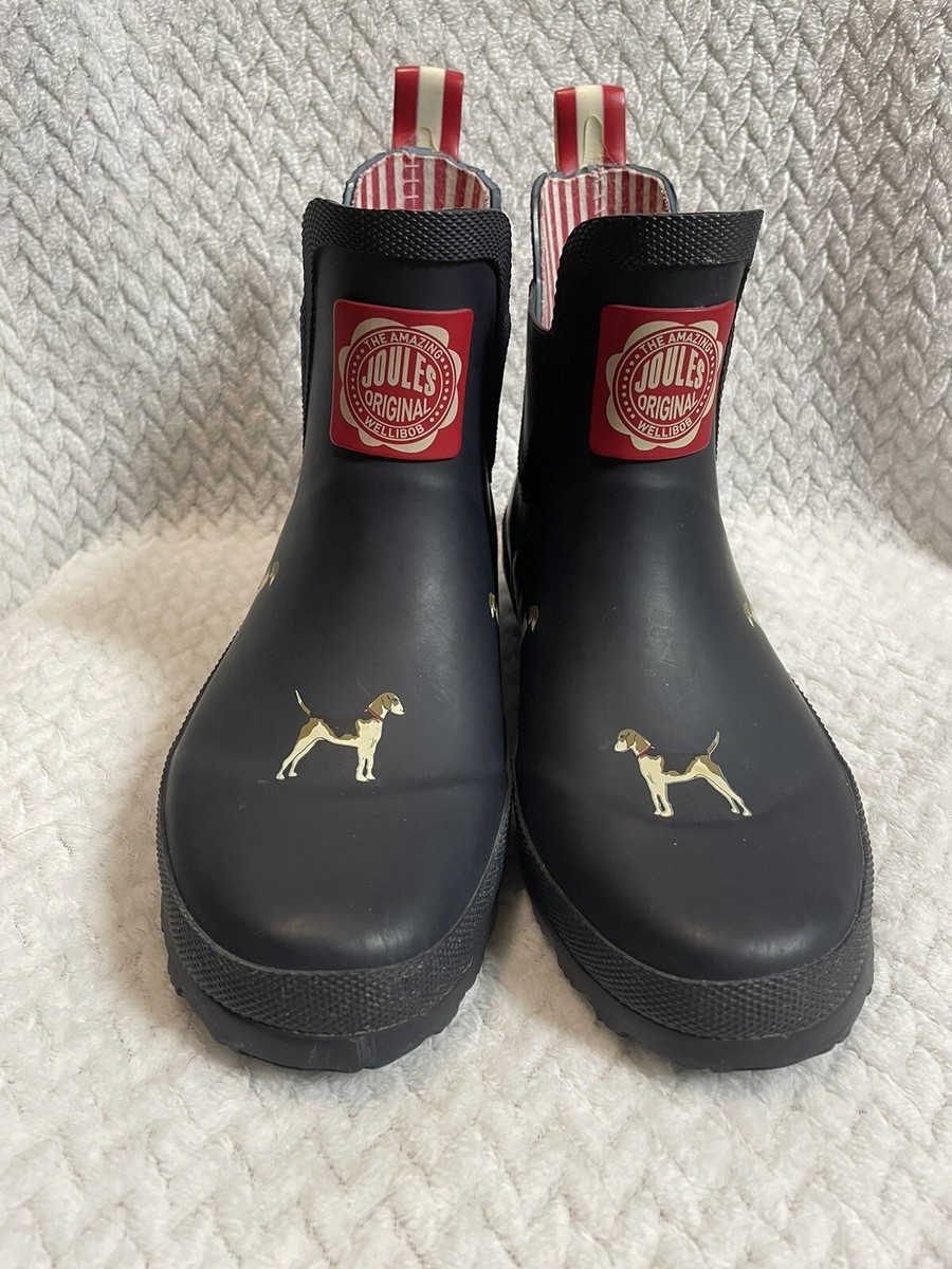 Joules Wellibob Rain Boot Women's/Big Kids Size English Pointer