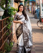 Fashionable New Pakistani Party Saree Georgette Indian Sari Wedding Mirror Saee