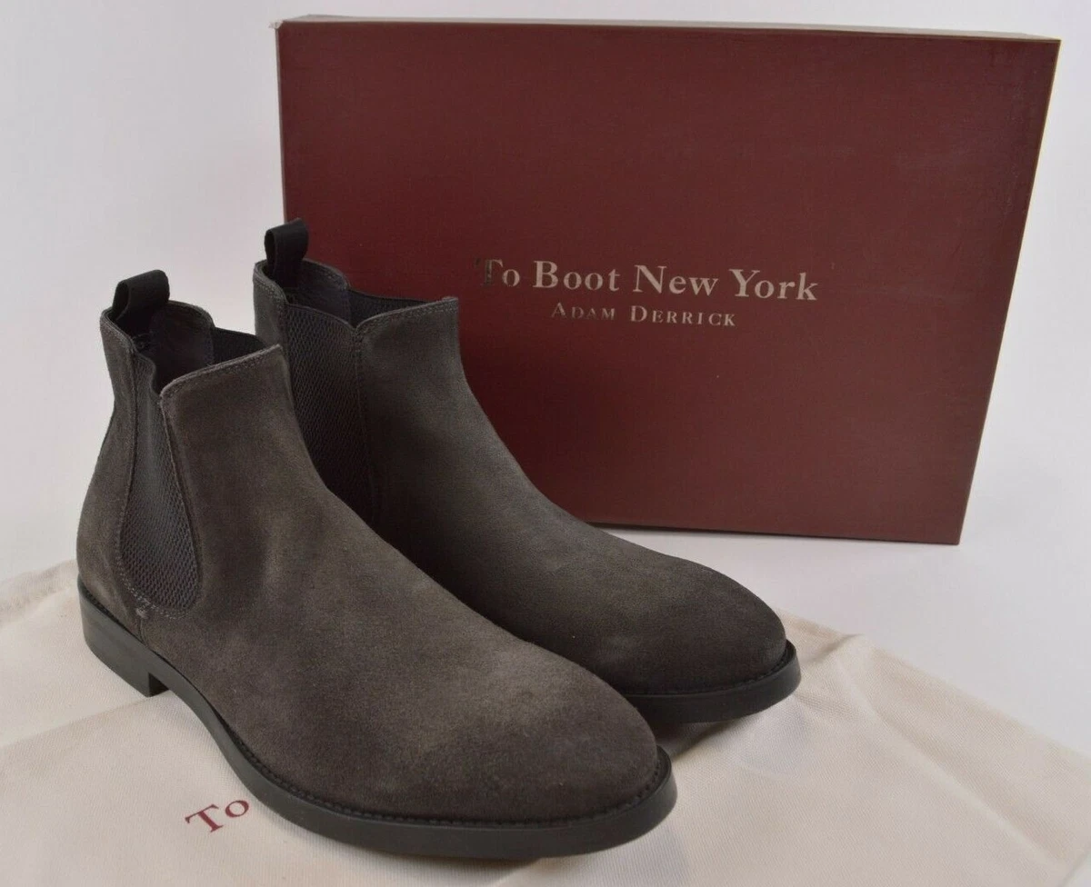 To Boot New York NWB Chelsea Boots Size 8.5 M In Brown Suede Arion