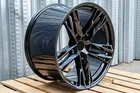 20X10 / 20X11 OE Replica ZL1 Wheels For Camaro Staggered 5x120 GLOSS BLACK SET 4