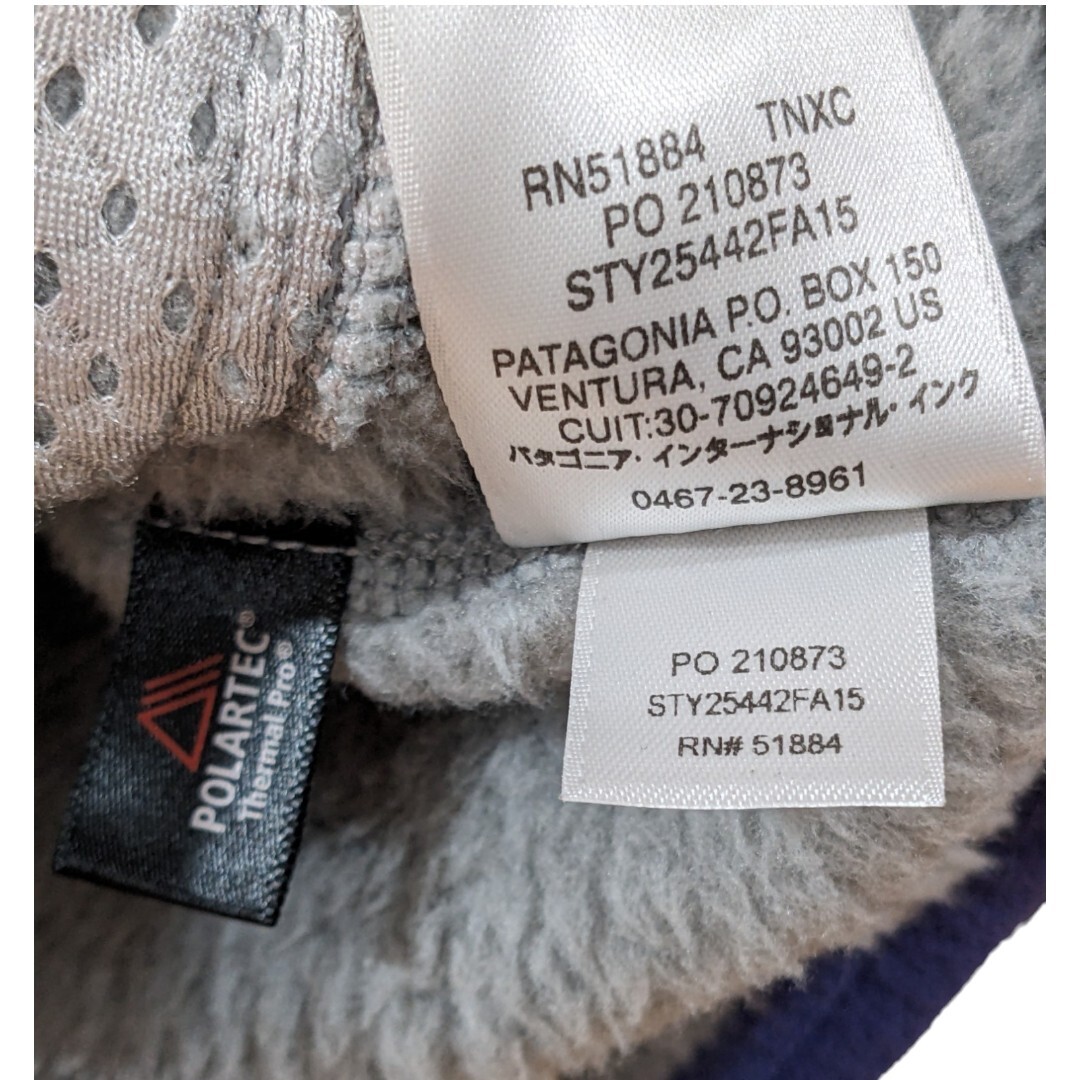 FOTO 写真 Patagonia Retool Snap-T Fleece Pullover Womens Size S in Grey