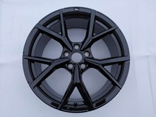 1x Llanta de aluminio original VW Golf 8 GTI GTD R negra 8Jx19H2 5H0601025S 5H0601025AD 3