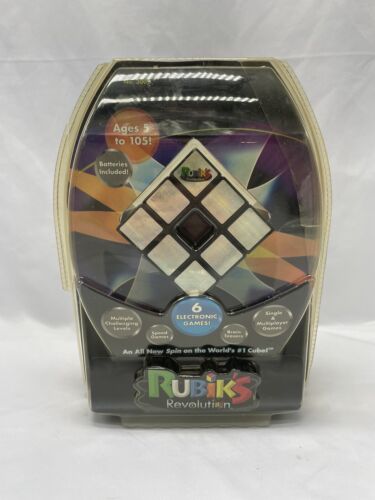 Rubik's Revolution Electronic Rubik's Cube 6 Games In 1 Brand New Toy 3003 - Picture 1 of 4