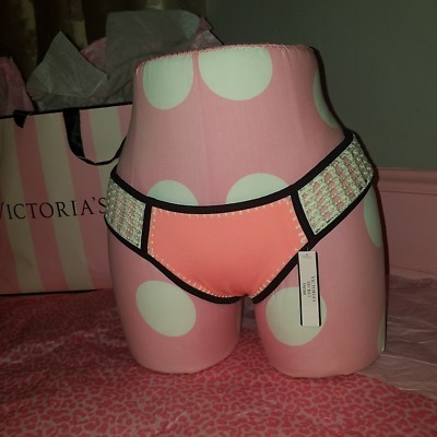 Bas de bikini surf crochet hipster Victoria's Secret neuf