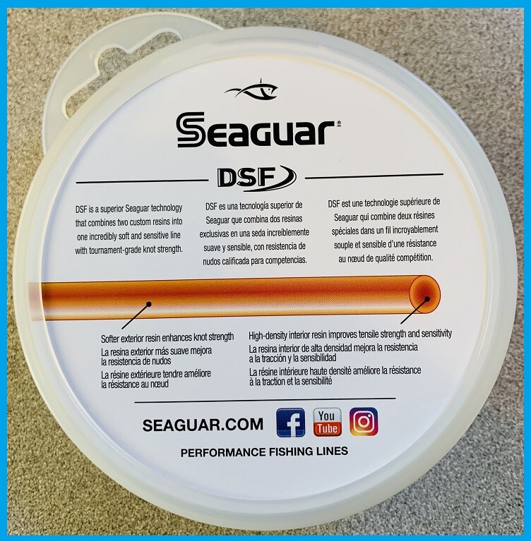 Bas De Ligne Seaguar Blue Label 100% Fluorocarbone 50 Lb (25 Yards) - Pêche Eau Douce Et Mer