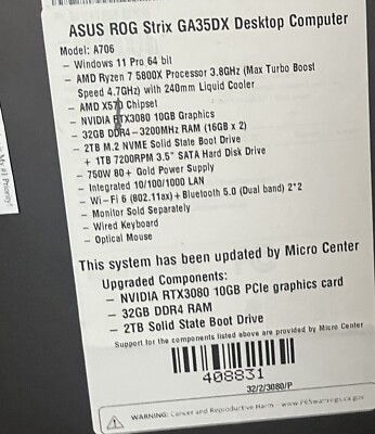 gaming pc desktop