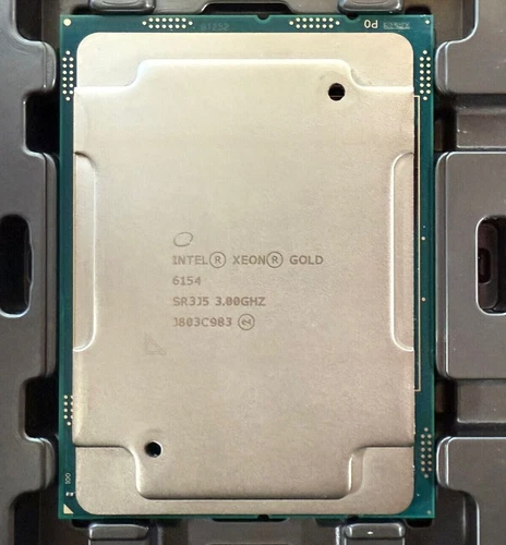 Intel Xeon Gold 6154 3.00GHz 24.75M Cache 200W LGA3647 SR3J5 CPU Processor