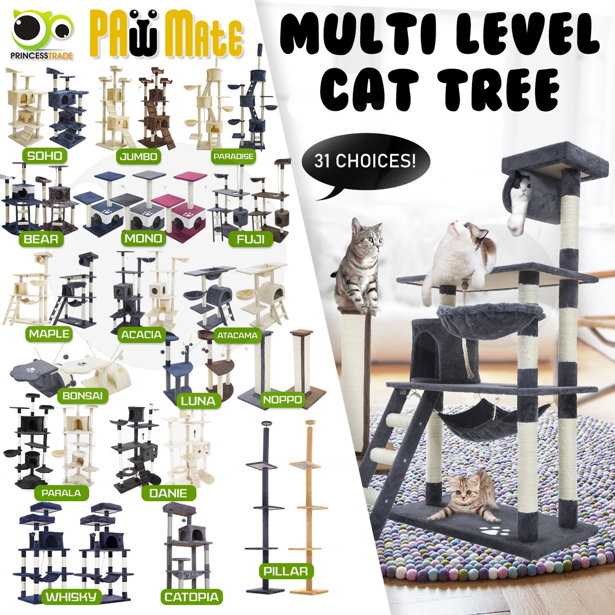 Catopia top scratching post