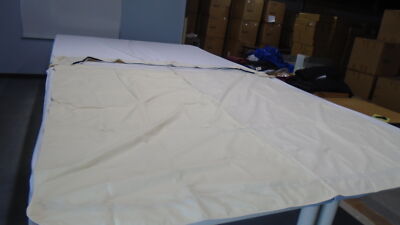 SHADEMATE 80366 4 BOW UNIVERSAL BIMINI TOP & BOOT LINEN 94'' L X 92'' W MARINE 