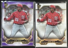 2020 Topps Triple Threads - Juan Soto Parallel *AMETHYST* /299 and Base #97