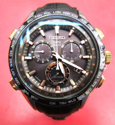 SEIKO Astron 8X82-0AB0-1 Dial Solar Powered Radio Men's Watch From