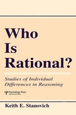 Who Is Rational? : Studies of Individual Differences in Reasoning, Paperback ...