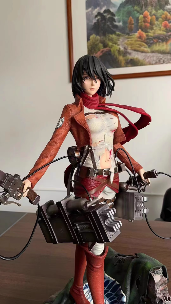 YAKUZA Studio Attack on Titan Mikasa·Ackerman 1/4 Resin