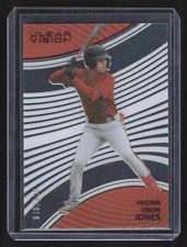 2023 Chronicles Clear Vision #20 Druw Jones Red #'d /100