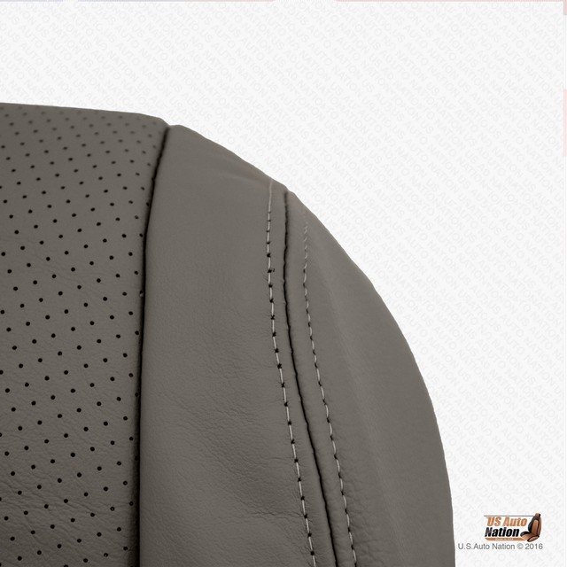 Fits 2004 2005 2006 Acura TL PASSENGER Bottom Gray Perforated Leather Seat Cover eBay