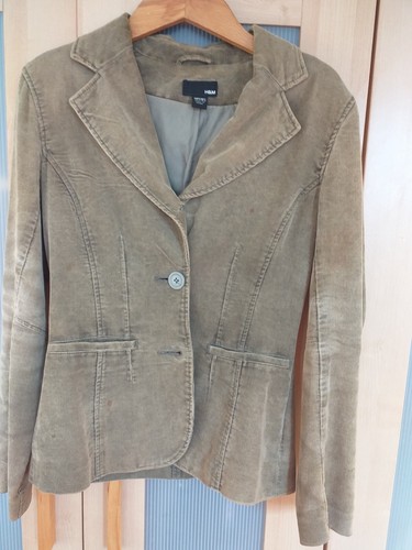 GIACCA BLAZER DA DONNA, GRIGIO/VERDE, TAG. 34, USATO. H\u0026M | eBay