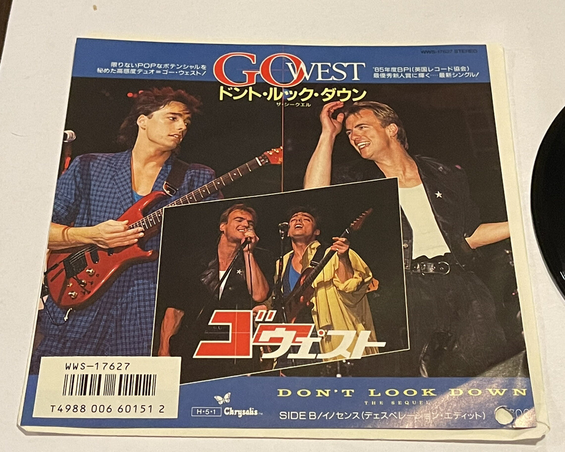 1985 Go West 45 - Don't Look Down, Japanese, NM | eBay
