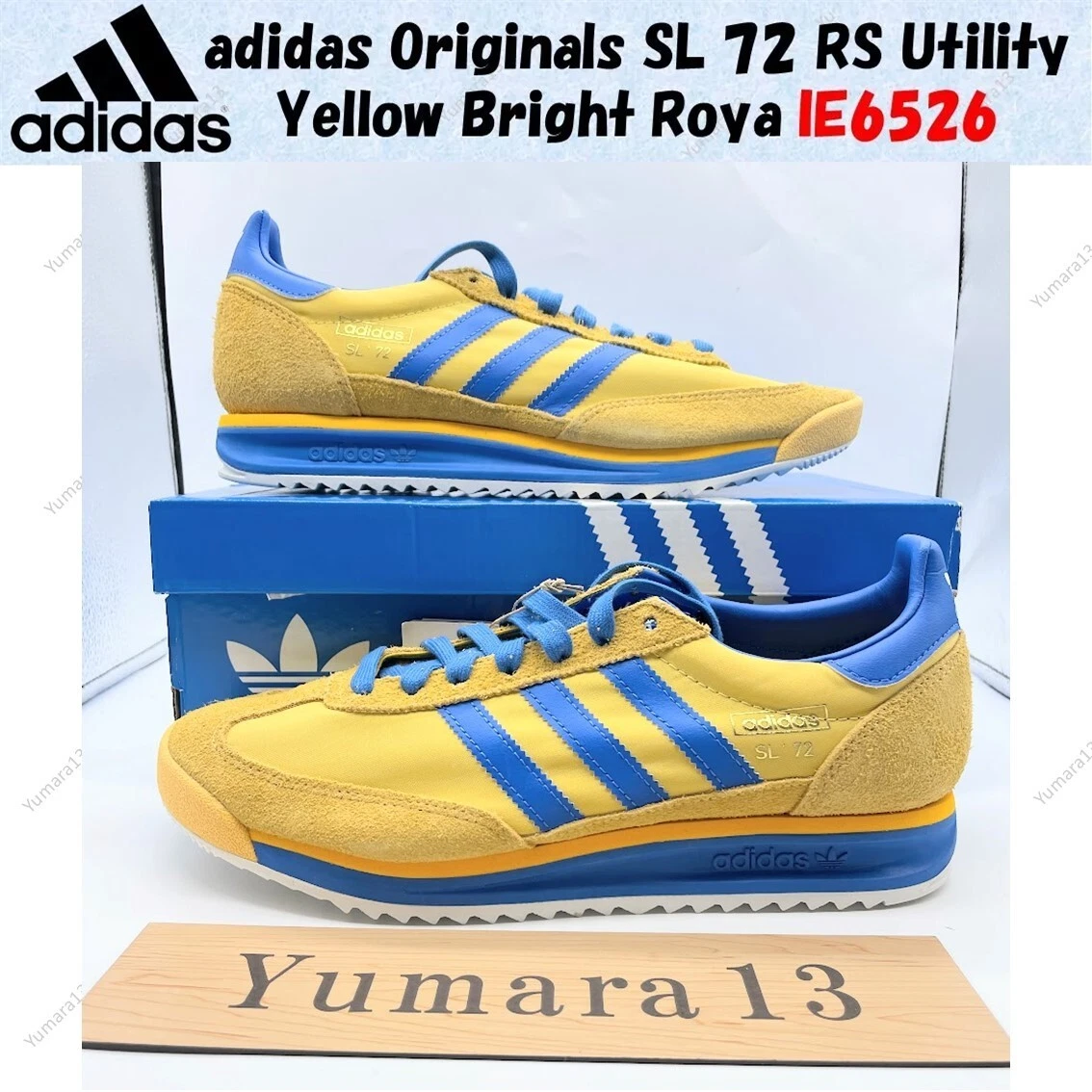  SL72 RS イエロー Adidas SL72 RS Utility Yellow Royal for sale | eBay