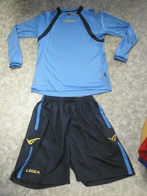 AKTION ! 14 Teamsport-Trikots''DOVER'' v.Legea,,hellblau/blau,14 Sets  S 