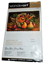 Caron Wonder Art Classic Country Harvest Cornucopia 426405 Latch Hook Kit 20X30