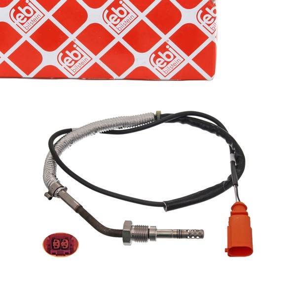febi Abgastemperatursensor FüR VW Polo 9N 9A Seat Ibiza 3 4 Cordoba 1.4/1.9 TDI-image