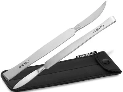 Hornhautschaber Hornhautentferner Set Creme Spatel Fußpflegeinstrument Skalpell