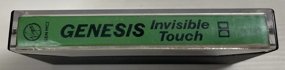 Genesis Invisible Touch Music Cassette Tape GEN MC2 Virgin 1986 Original - Image 3 of 4