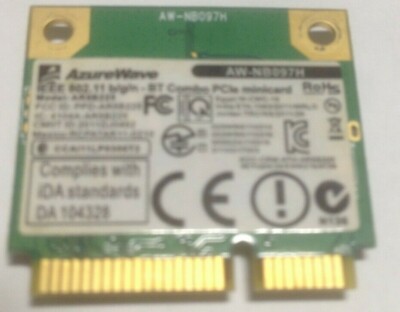 OEM Asus 0C011-00040500B20145568 Wireless BT 4.0 PCIe Half AW-NB097H AR5B225