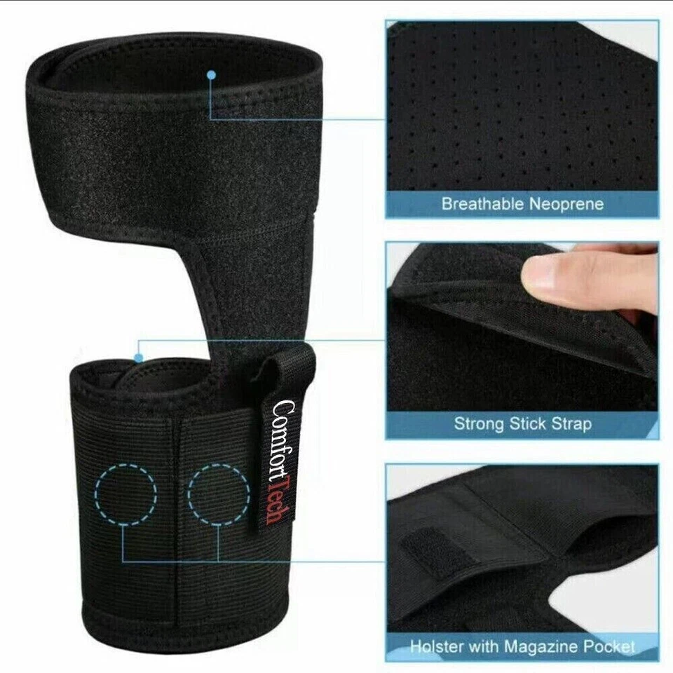 Ankle Holster for Concealed Carry | NEW 2021 Design | BUG Gun | Fits All Brands - Image 4 of 4