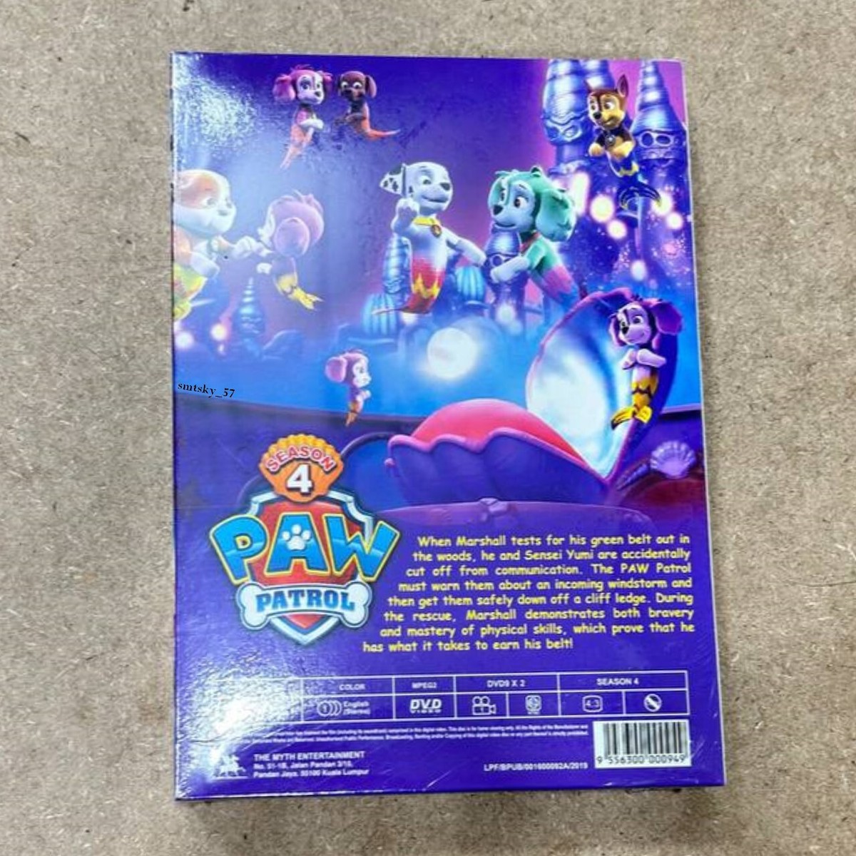 DVD Anime PAW PATROL Complete Series Season 4 & Season 5