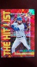 ISIAH KINER-FALEFA 2022 Donruss THE HIT LIST INSERT RED #/149 Rangers