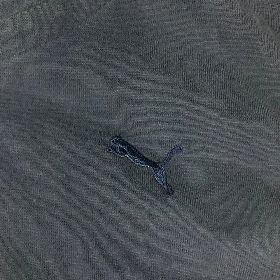 Толстовка с капюшоном Puma для девочек большая синяя хлопковая с карманами на пуговицах легкая толстовка с капюшоном - Изображение 3 из 4