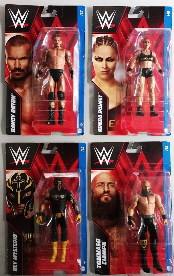 WWE Figuren Figur MATTEL RONDA ROUSEY RANDY ORTON TOMMASO CIAMPA REY MYSTERIO