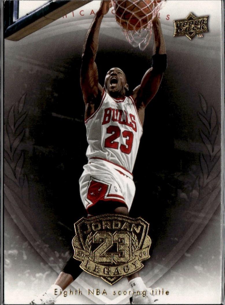 2009-10 Upper Deck Legacy Collection Hall of Fame Edition #86 Michael Jordan M13