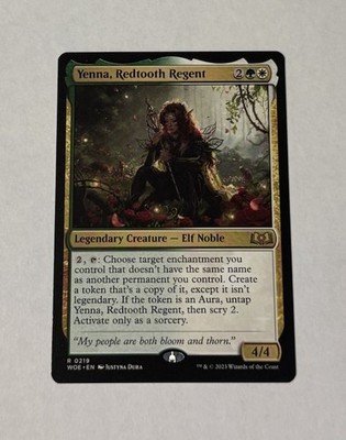 MTG Yenna, Redtooth Regent - Wilds of Eldraine NM