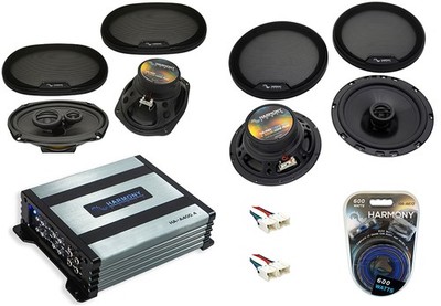 Fits Nissan Frontier 05-15 Harmony R69 R65 OEM Speaker Replacement & HA-A400.4