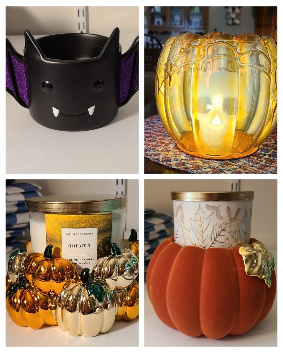 BATH AND BODY WORKS 3 WICK CANDLE HOLDERS YOU CHOOSE. NEW | eBay