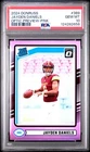 2024 PANINI DONRUSS - RATED ROOKIE JAYDEN DANIELS #389 OPTIC PINK PRIZM - PSA 10