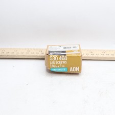  25-Pk Everbilt Hex Lag Screw Galvanized 1/4 x 1 530 468