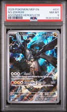 2026 POKEMON MEP EN-ME BLACK STAR PROMO #031 N'S ZEKROM PSA 8