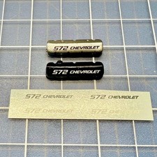 Set Of Chevy 572 Decals For Engine Covers 124 125