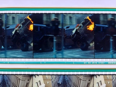 BATMAN -THE DARK KNIGHT RISES 70mm IMAX Film (6 Cells) - Bild 1 von 4