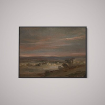 John Constable - A View on Hampstead Heath, Early Morning - Paper or Canvas