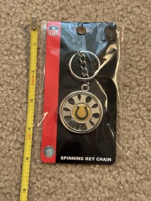 NFL Indianapolis Colts Spinner Keychain 
