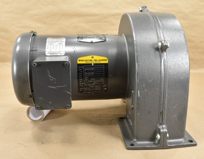 #ad Baldor Reliance 35V523Y474G1 1 HP Induction Motor w Blower 208 230V 3 Phase $575.00