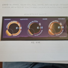 PITCAIRN ISLANDS 2005 SG MS686 ECLIPSE MNH